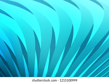 Light BLUE vector template with repeated sticks. Glitter abstract illustration with colored sticks. Smart design for your business advert.