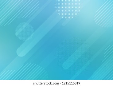 Light BLUE vector template with repeated sticks, circles. Blurred decorative design in simple style with lines, circles. Smart design for your business advert.