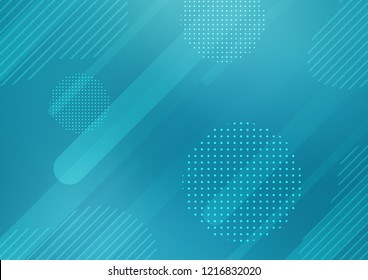 Light BLUE vector template with repeated sticks, circles. Glitter abstract illustration with colored sticks, dots. The pattern can be used for busines ad, booklets, leaflets