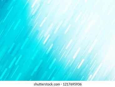 Light BLUE vector template with repeated sticks. Blurred decorative design in simple style with lines. Best design for your ad, poster, banner.