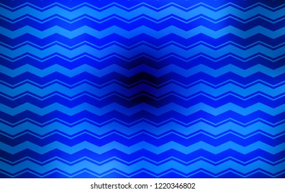 Light BLUE vector template with repeated sticks. Colorful shining illustration with lines on abstract template. Pattern for ad, booklets, leaflets.