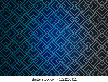 Light BLUE vector template with repeated sticks. Lines on blurred abstract background with gradient. Pattern for websites, landing pages.