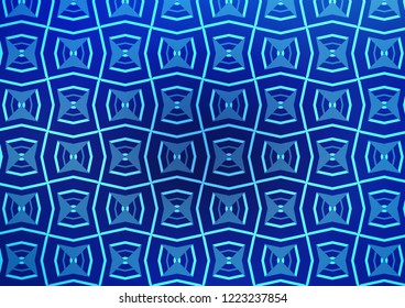 Light BLUE vector template with repeated sticks. Shining colored illustration with narrow lines. Backdrop for TV commercials.