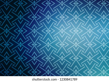 Light BLUE vector template with repeated sticks. Lines on blurred abstract background with gradient. Backdrop for TV commercials.