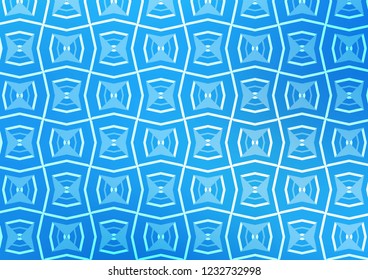 Light BLUE vector template with repeated sticks. Shining illustration with lines on abstract template. Backdrop for TV commercials.