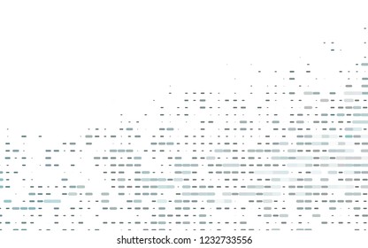 Light BLUE vector template with repeated sticks. Modern geometrical abstract illustration with staves. The pattern can be used for websites.