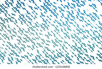 Light BLUE vector template with repeated sticks. Shining illustration with lines on abstract template. Pattern for websites, landing pages.