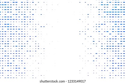 Light BLUE vector template with repeated sticks. Modern geometrical abstract illustration with staves. The pattern can be used for busines ad, booklets, leaflets