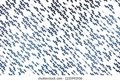 Light BLUE vector template with repeated sticks. Lines on blurred abstract background with gradient. Best design for your ad, poster, banner.