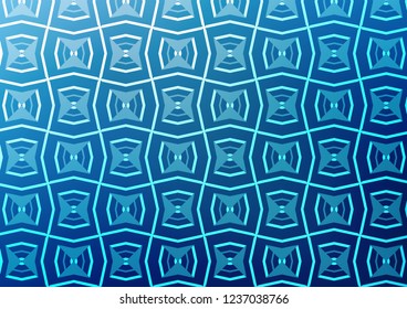 Light BLUE vector template with repeated sticks. Glitter abstract illustration with colored sticks. Pattern for ads, posters, banners.
