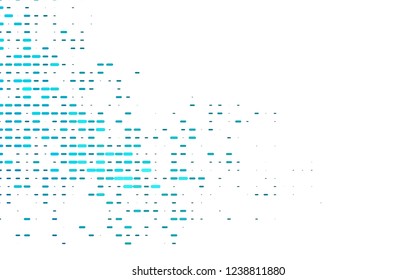 Light BLUE vector template with repeated sticks. Decorative shining illustration with lines on abstract template. The pattern can be used for busines ad, booklets, leaflets