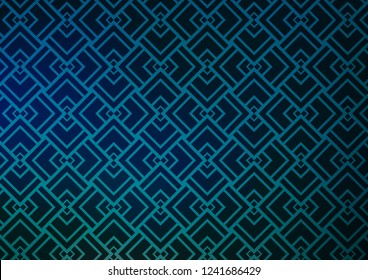 Light BLUE vector template with repeated sticks. Modern geometrical abstract illustration with staves. Smart design for your business advert.