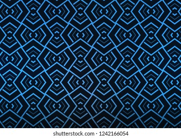 Light BLUE vector template with repeated sticks. Shining colored illustration with narrow lines. Backdrop for TV commercials.