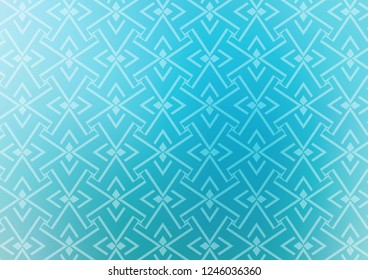 Light BLUE vector template with repeated sticks. Shining illustration with lines on abstract template. Pattern for ads, posters, banners.
