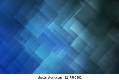 Light BLUE vector template with repeated sticks. Modern geometrical abstract illustration with Lines. Pattern for your busines websites.