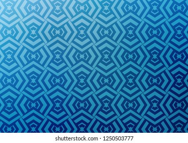 Light BLUE vector template with repeated sticks. Modern geometrical abstract illustration with staves. Smart design for your business advert.