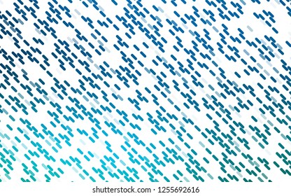 Light BLUE vector template with repeated sticks. Lines on blurred abstract background with gradient. Pattern for ads, posters, banners.