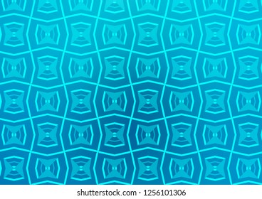 Light BLUE vector template with repeated sticks. Glitter abstract illustration with colored sticks. Pattern for websites, landing pages.