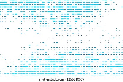 Light BLUE vector template with repeated sticks. Blurred decorative design in simple style with lines. The template can be used as a background.
