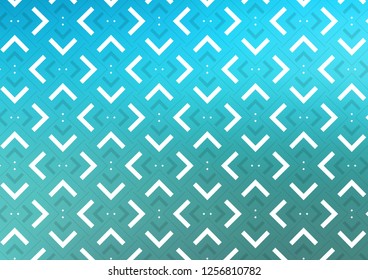 Light BLUE vector template with repeated sticks. Decorative shining illustration with lines on abstract template. The pattern can be used for websites.
