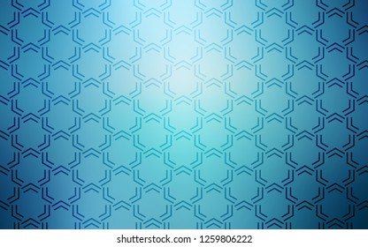 Light BLUE vector template with repeated sticks. Modern geometrical abstract illustration with Lines. Smart design for your business advert.