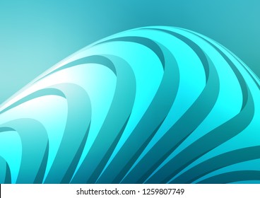 Light BLUE vector template with repeated sticks. Decorative shining illustration with lines on abstract template. Smart design for your business advert.