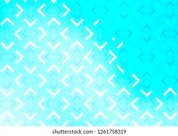 Light BLUE vector template with repeated sticks. Shining colored illustration with narrow lines. The pattern can be used for websites.