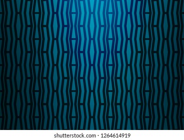 Light BLUE vector template with repeated sticks. Blurred decorative design in simple style with lines. The pattern can be used for busines ad, booklets, leaflets