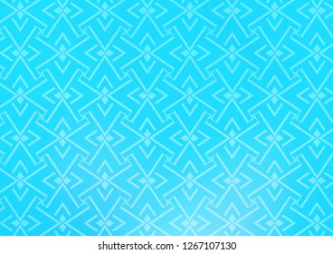 Light BLUE vector template with repeated sticks. Lines on blurred abstract background with gradient. Pattern for ads, posters, banners.