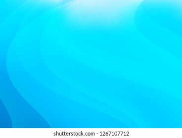 Light BLUE vector template with repeated sticks. Glitter abstract illustration with colored sticks. The template can be used as a background.