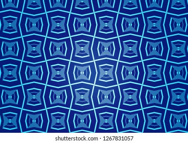 Light BLUE vector template with repeated sticks. Modern geometrical abstract illustration with staves. Pattern for websites, landing pages.