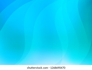 Light BLUE vector template with repeated sticks. Lines on blurred abstract background with gradient. Best design for your ad, poster, banner.