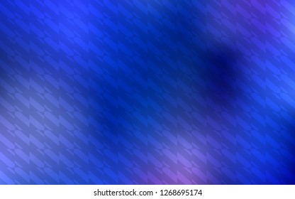 Light BLUE vector template with repeated sticks. Glitter abstract illustration with colorful sticks. Pattern for ads, posters, banners.