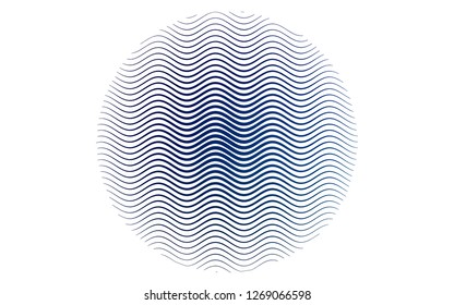 Light BLUE vector template with repeated sticks. Shining colored illustration with narrow lines. Pattern for ads, posters, banners.
