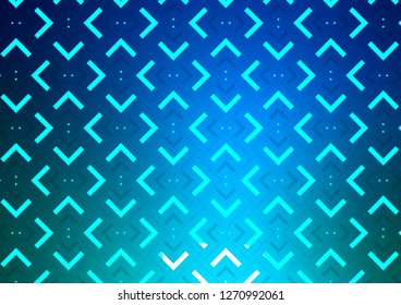 Light BLUE vector template with repeated sticks. Blurred decorative design in simple style with lines. Smart design for your business advert.