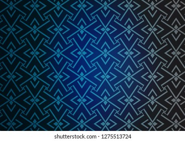 Light BLUE vector template with repeated sticks. Glitter abstract illustration with colored sticks. Smart design for your business advert.