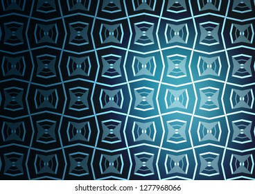 Light BLUE vector template with repeated sticks. Shining colored illustration with narrow lines. Pattern for ads, posters, banners.