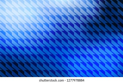 Light BLUE vector template with repeated sticks. Lines on blurred abstract background with gradient. Template for your beautiful backgrounds.