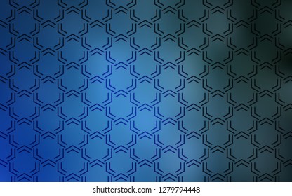 Light BLUE vector template with repeated sticks. Lines on blurred abstract background with gradient. Pattern for your busines websites.