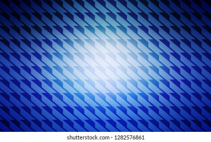 Light BLUE vector template with repeated sticks. Shining colored illustration with sharp stripes. Pattern for your busines websites.