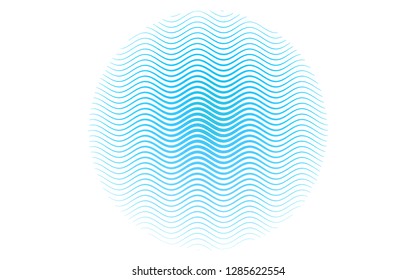Light BLUE vector template with repeated sticks. Lines on blurred abstract background with gradient. Best design for your ad, poster, banner.