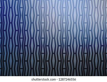 Light BLUE vector template with repeated sticks. Blurred decorative design in simple style with lines. The pattern can be used for websites.