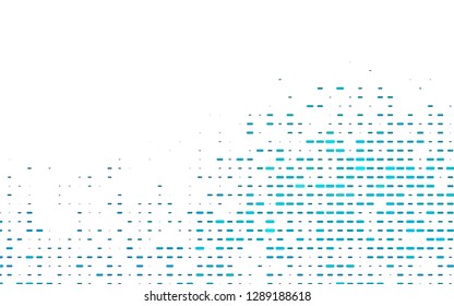 Light BLUE vector template with repeated sticks. Shining colored illustration with narrow lines. Best design for your ad, poster, banner.
