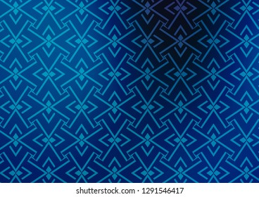 Light BLUE vector template with repeated sticks. Modern geometrical abstract illustration with staves. Best design for your ad, poster, banner.
