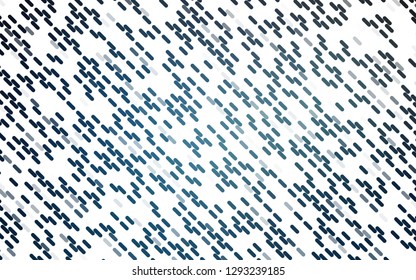 Light BLUE vector template with repeated sticks. Blurred decorative design in simple style with lines. Smart design for your business advert.