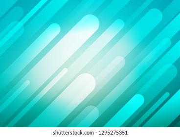 Light BLUE vector template with repeated sticks. Blurred decorative design in simple style with lines. The template can be used as a background.