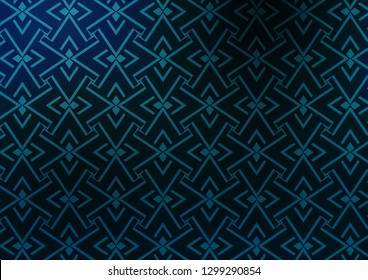 Light BLUE vector template with repeated sticks. Shining colored illustration with narrow lines. Pattern for websites, landing pages.