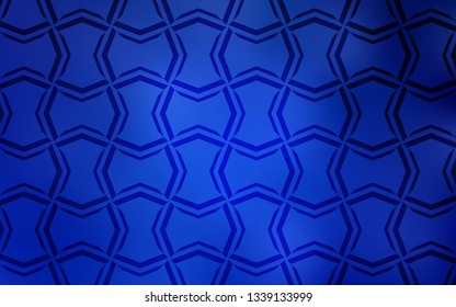 Light BLUE vector template with repeated sticks. Blurred decorative design in simple style with lines. Smart design for your business advert.