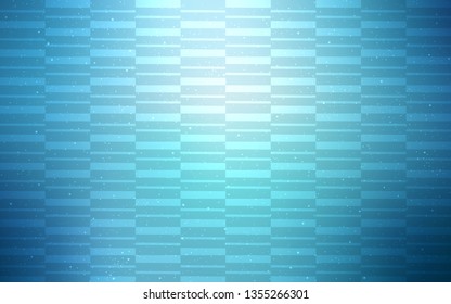 Light BLUE vector template with repeated sticks. Lines on blurred abstract background with gradient. Template for your beautiful backgrounds.