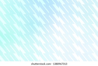 Light BLUE vector template with repeated sticks. Shining colored illustration with sharp stripes. Best design for your ad, poster, banner.